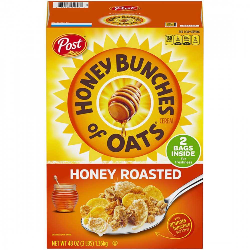 Cereal de Avena Honey Bunches of Oats Post
