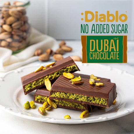 Chocolate Dubai sin azúcar: el antojo que sí puedes repetir 🍫🔥
