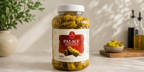 Pepperoncini rellenos de queso crema y salami: receta fácil