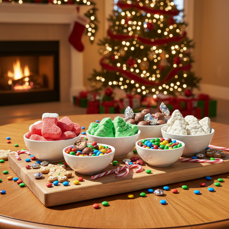 🎄 Candy Board Christmas: cómo armar una mesa dulce navideña (paso a paso)
