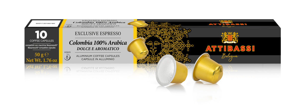 Café en Cápsulas Sublime para Nespresso Attibassi 10 un