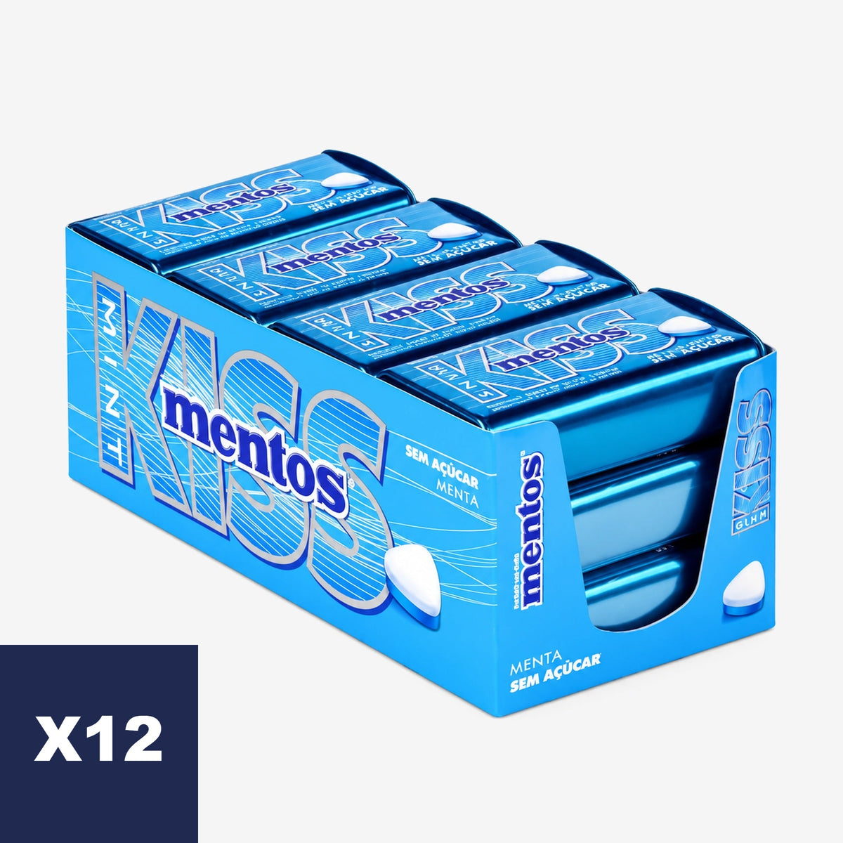 Mentas Kiss Mentos 12 un x 35 g