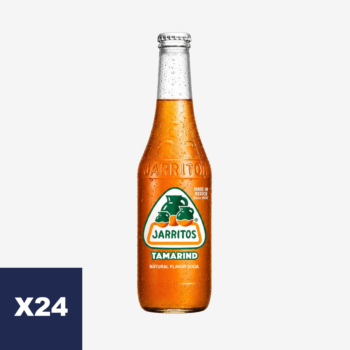 Bebida Botella Vidrio Tamarindo Jarritos 24 x 370 ml