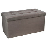 Baúl Ottoman Lysandre Plegable Gray Atmosphera 1 un