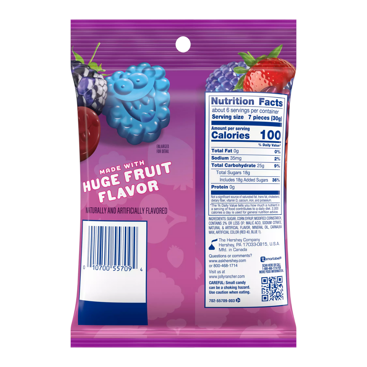 Gomitas Very Berry Jolly Rancher 184 g