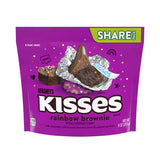 Chocolates Kisses Rainbow Brownie Hershey's 255 g