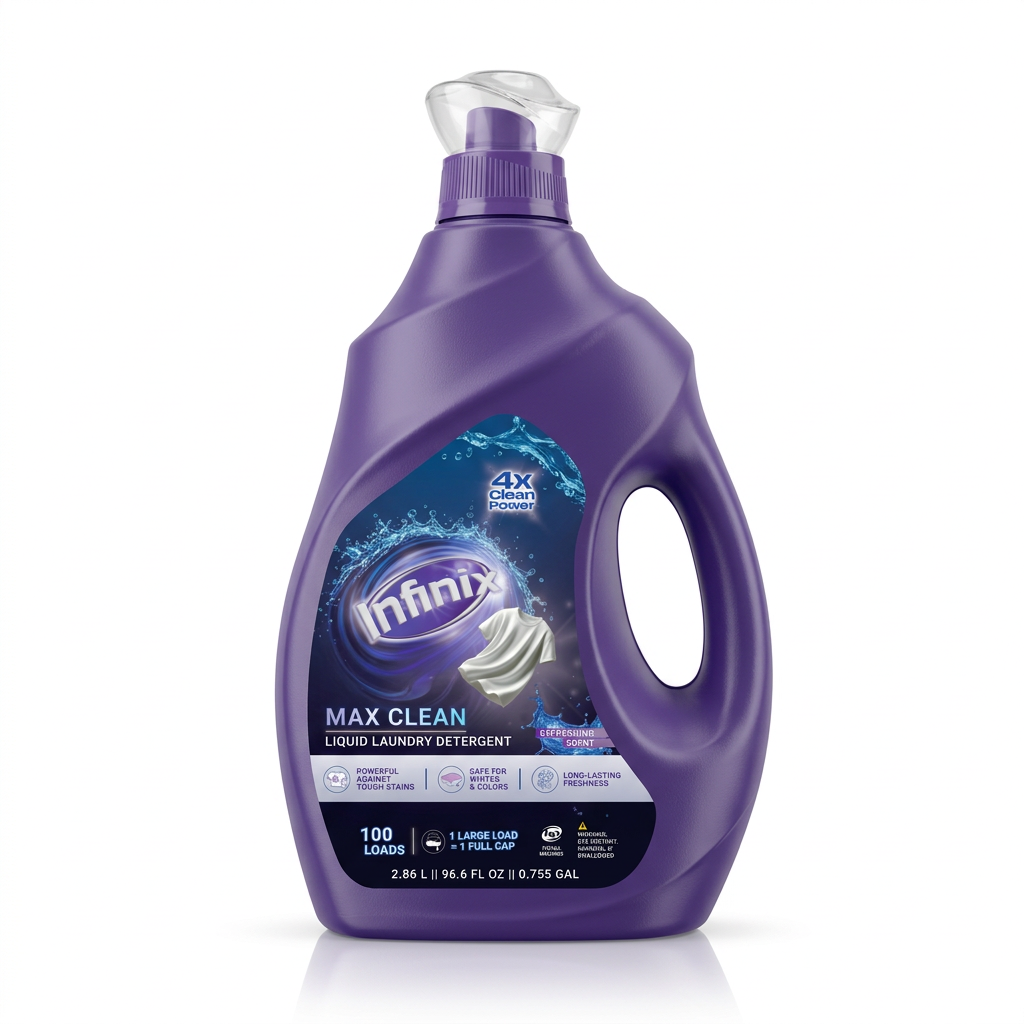 Detergente Líquido Max 2.86 L Infinix 1 un