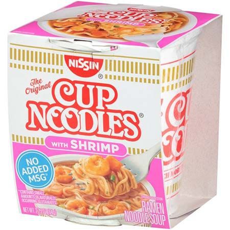 Sopa Ramen con Camarones Nissin 24 un x 71 g