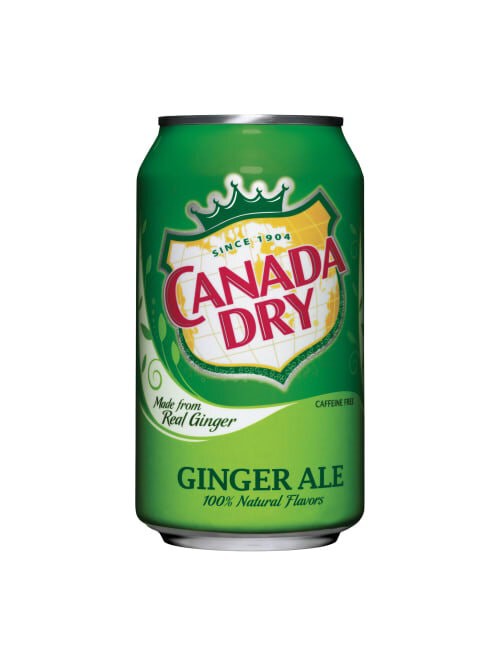 Bebida Ginger Ale Lata Canada Dry 355 ml