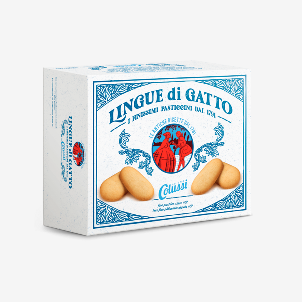 Galletas Lingue di Gatto Colussi 130 g