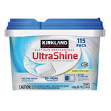 Lavavajillas en Cápsulas UltraShine Kirkland 115 un