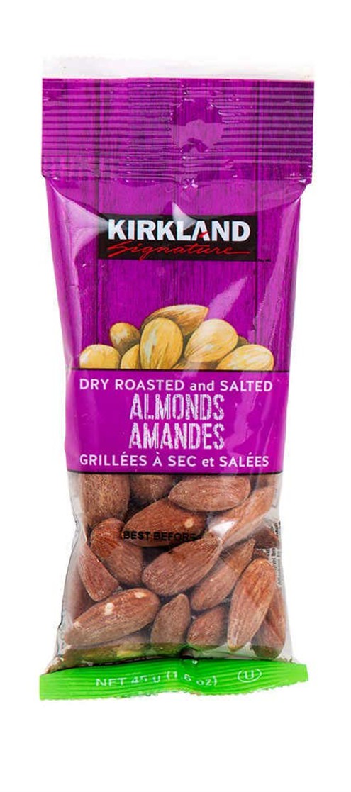 Almendras Tostadas Saladas Kirkland 45 g