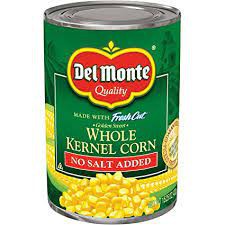 Choclo en Grano Entero Del Monte 12 un x 432 g