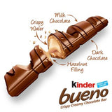 Barritas de Chocolate Bueno Kinder 20 un x 43 g