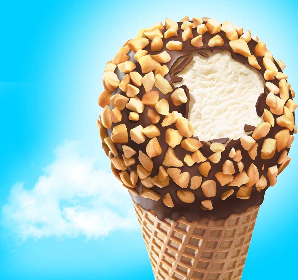 Helado Cono Vainilla Drumstick Nestle 16 un x 136 ml