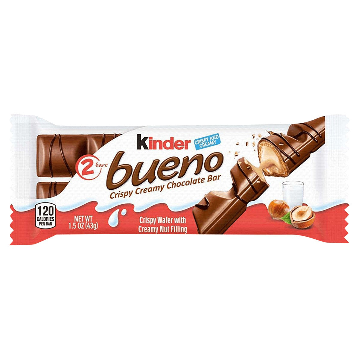 Barrita de Chocolate Bueno Kinder 43 g