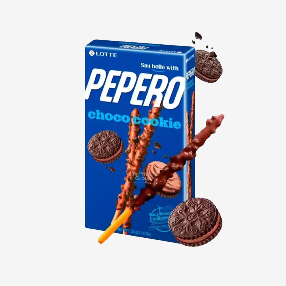 Palitos Bañados en Chocolate Pepero Lotte 32 g