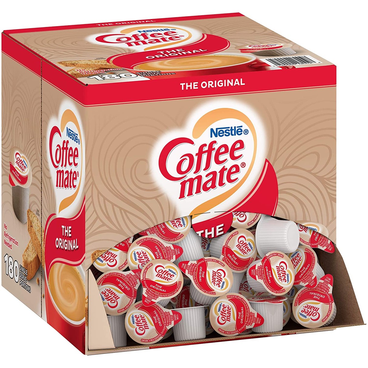 Crema para Café Individual Coffee-Mate Nestle 180 un x 11 ml