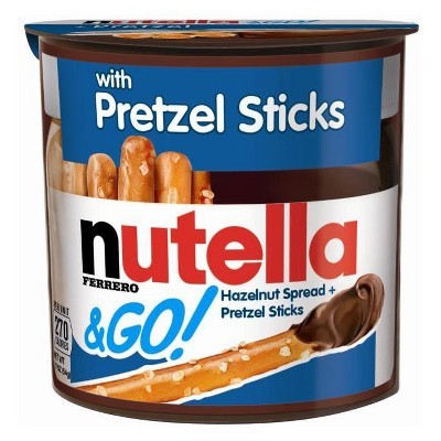 Palitos de Pretzels con Nutella 53.8 g