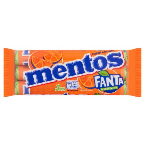 Masticables Fanta Mentos 112,5 g