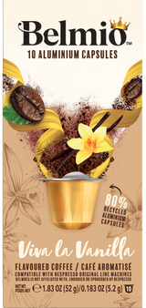 Café en Cápsulas Viva La Vanilla para Nespresso Belmio 10 un