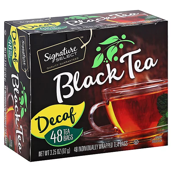 Té Negro Descafeinado Signature Select 48 un