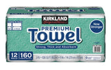 Toalla Papel 160 Hojas Kirkland 12 un