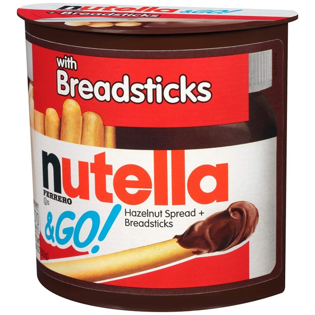 Palitos de Pan con Nutella 16 un x 52 g