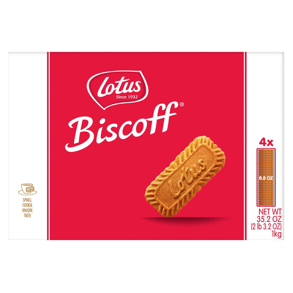 Galletas Biscoff Lotus 4 un x 250 g