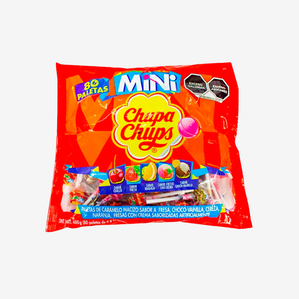 Chupetes Mini Surtidos Chupa Chups 80 un x 6 g