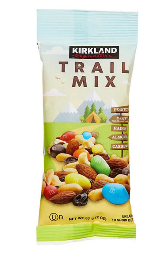 Trail Mix con M&M's Kirkland 28 un x 57 g