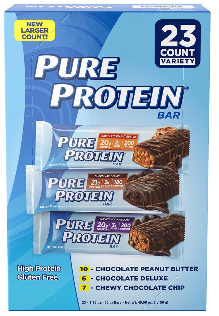 Barritas de Proteína Variedades Pure Protein 23 un x 50 g