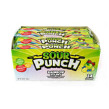 Gomitas Ácidas en Tubos Arcoíris Caja Sour Punch 24 un x 57 g