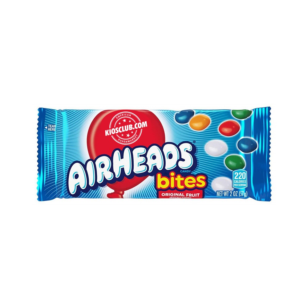 Masticables Bites Frutas Airheads 57 g