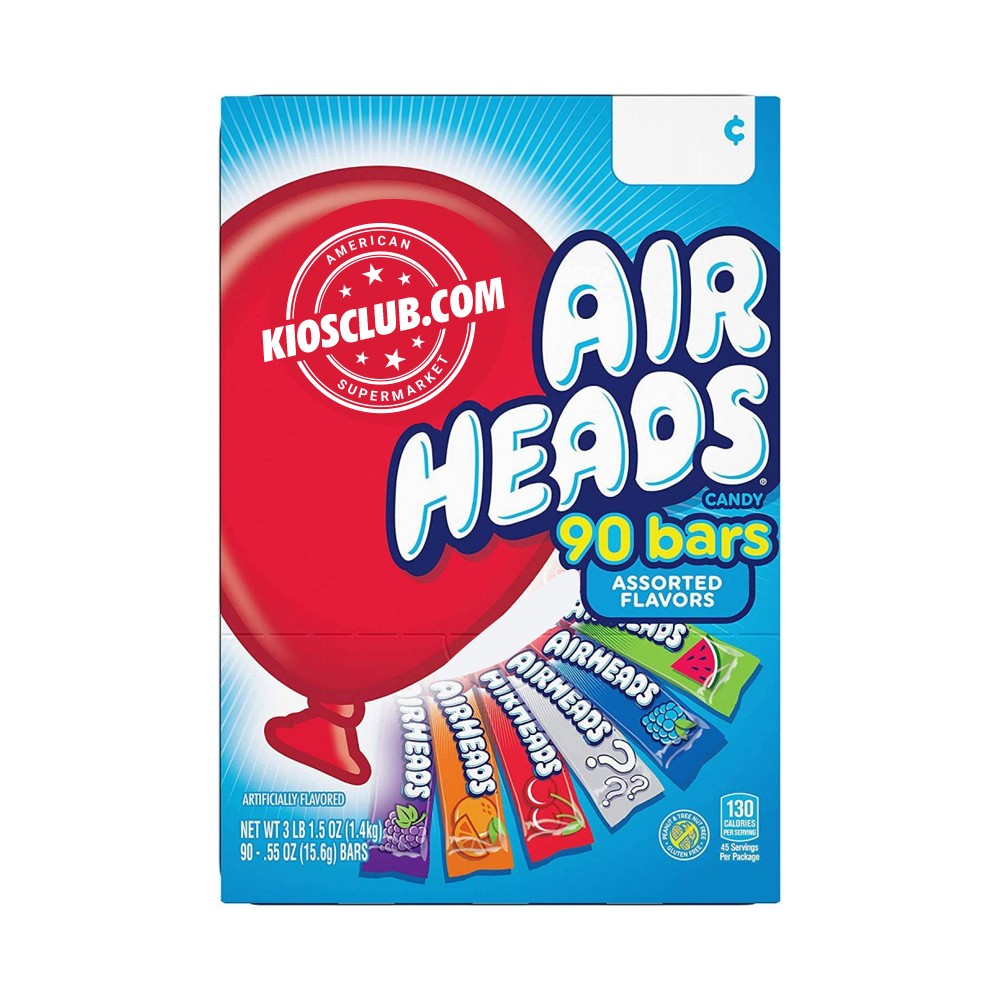 Masticables Surtidos AirHeads 90 un x 15.6 g