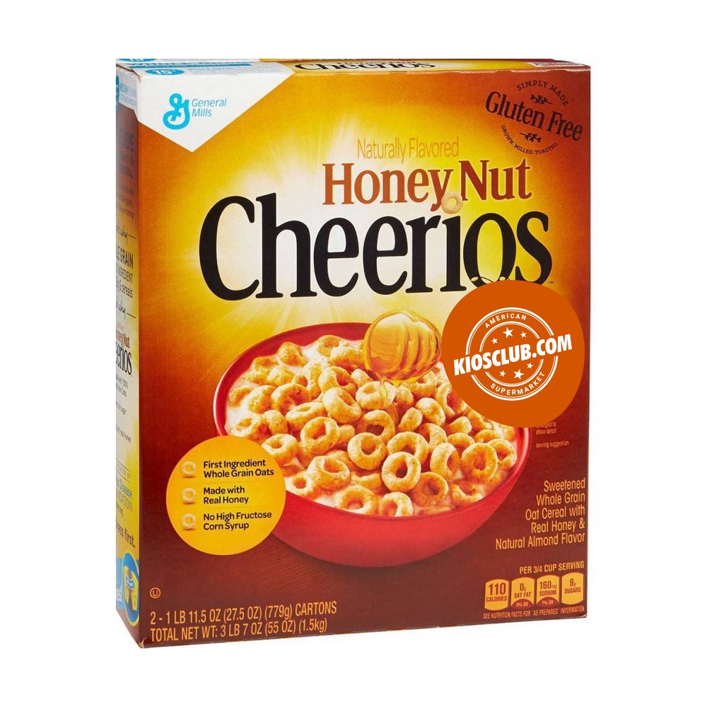 Cereal Honey Nut Cheerios General Mills 779 g