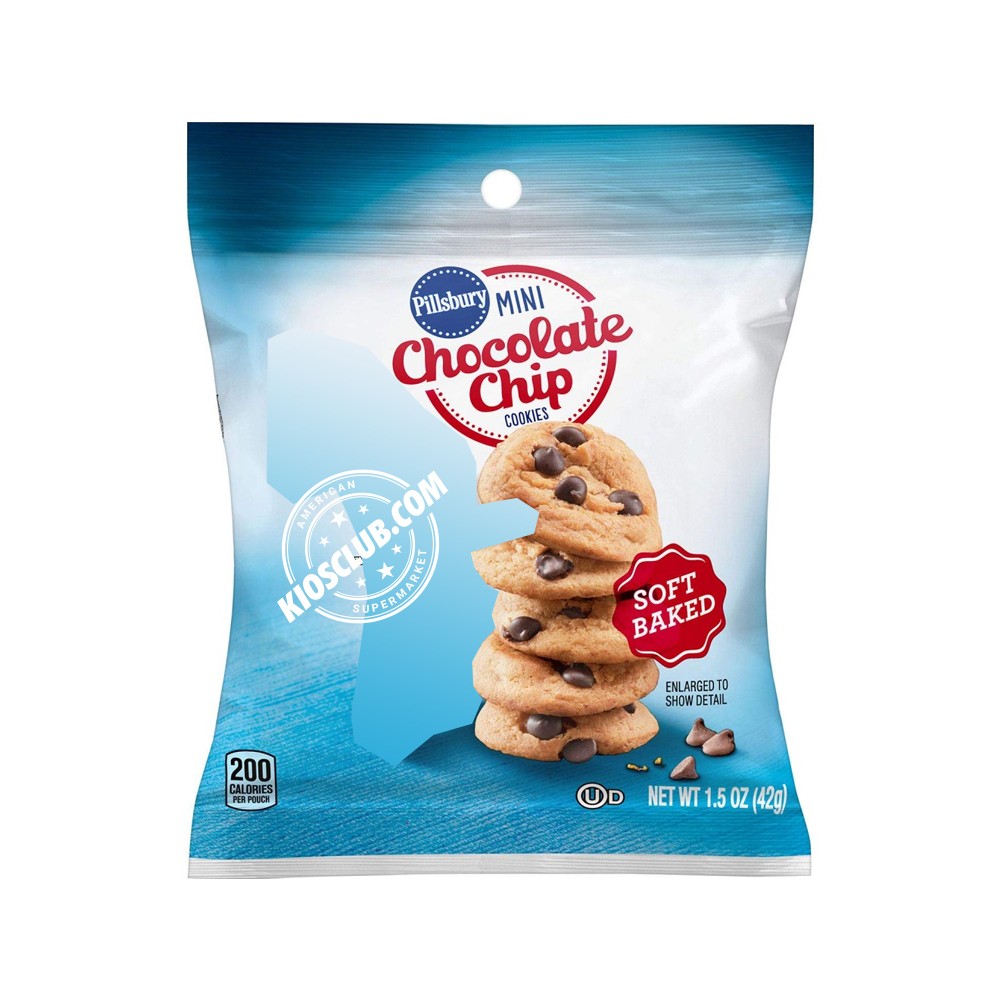 Galletas con Chips Chocolate Mini Pillsbury 28 un x 42 g