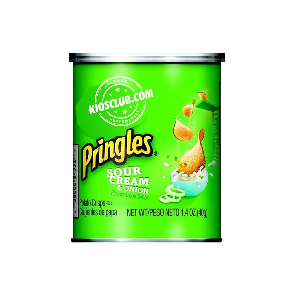 Papas Fritas Cebolla y Crema Ácida Pringles 40 g