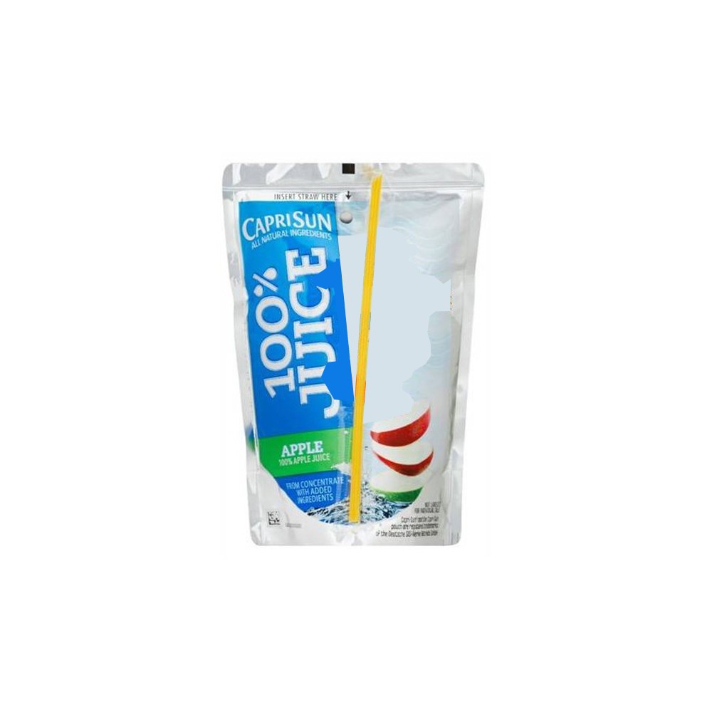 Jugo en Pouch 100% Manzana Capri Sun 177 ml