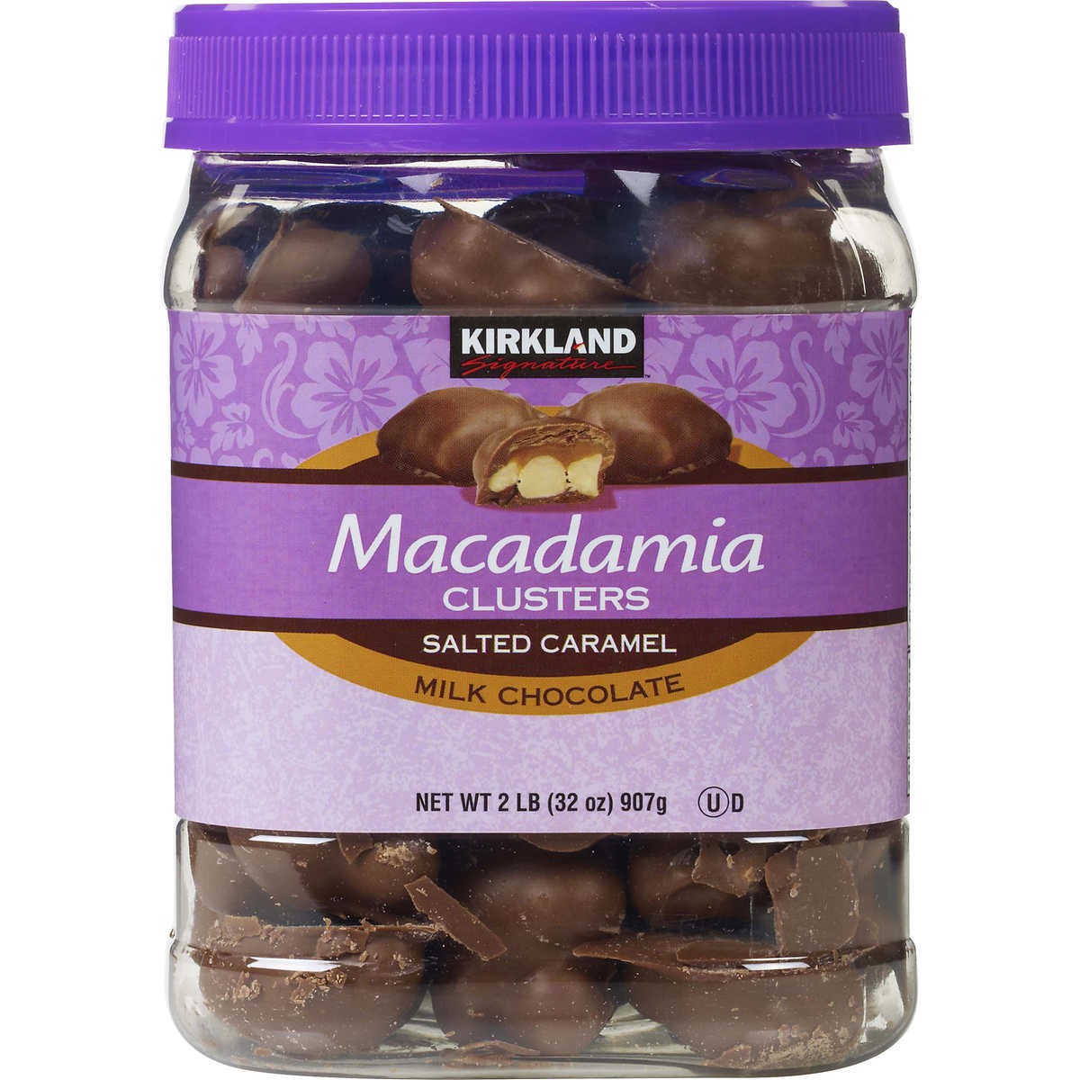 Macadamias con Caramelo Salado y Chocolate Kirkland 907 g