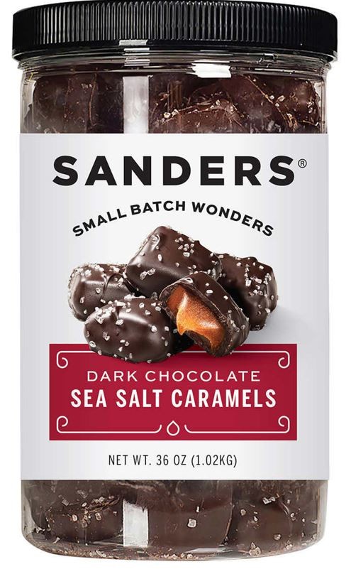 Chocolate Negro con Sal de Mar y Caramelo Sanders 1.02 kg