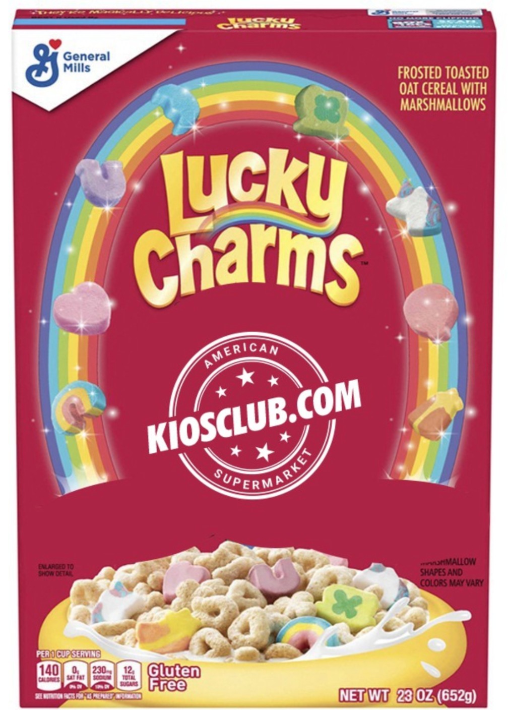 Cereal Lucky Charms General Mills 652 g