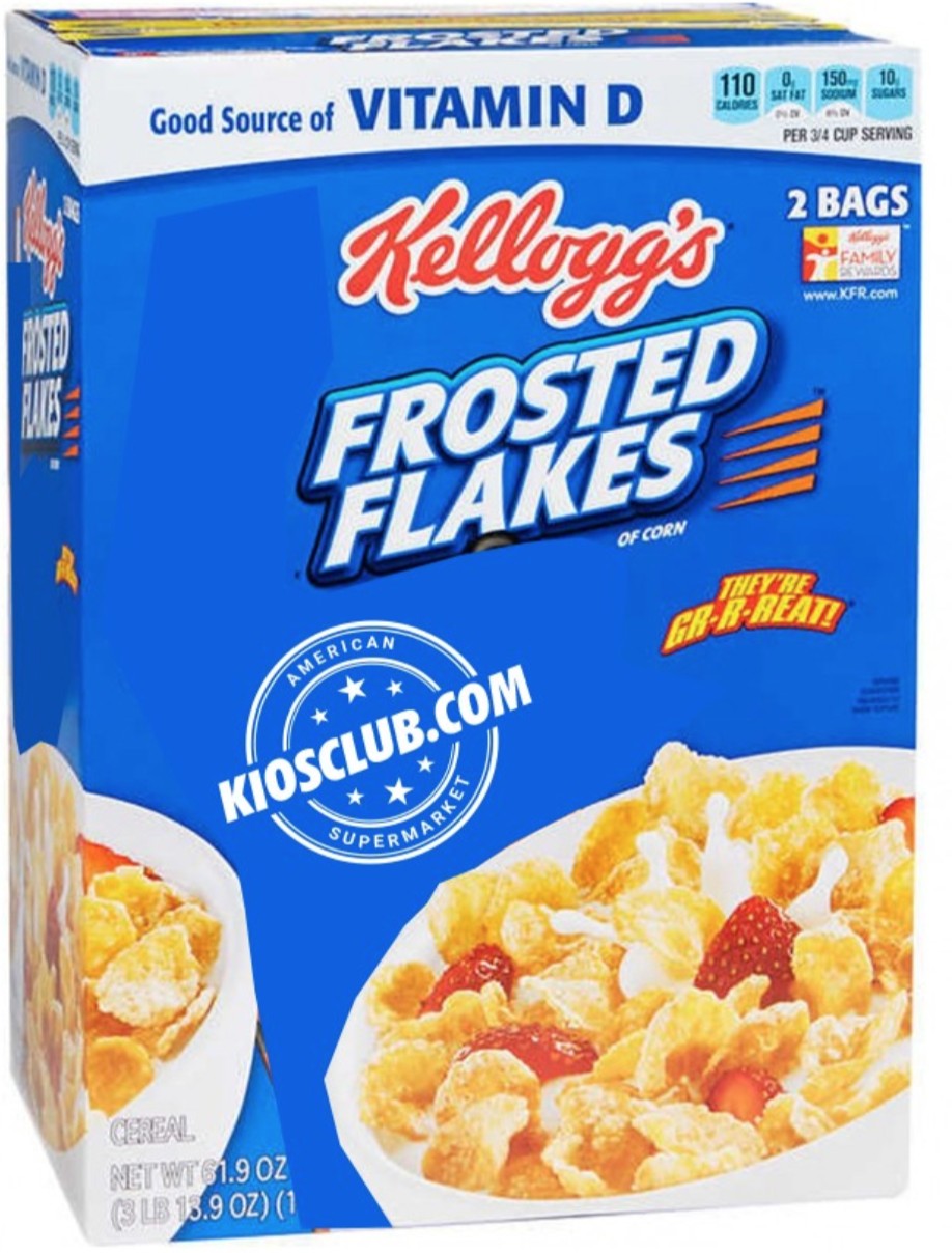 Cereal Frosted Flakes Kellogg's 2 un x 850 g