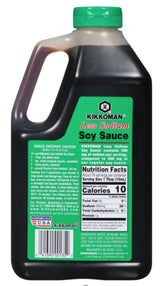 Salsa de Soya Baja en Sodio Kikkoman 1.2 L