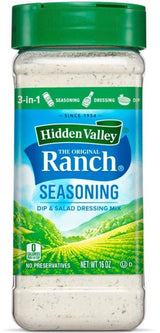 Aderezo y Sazonador Ranch Hidden Valley 454 g