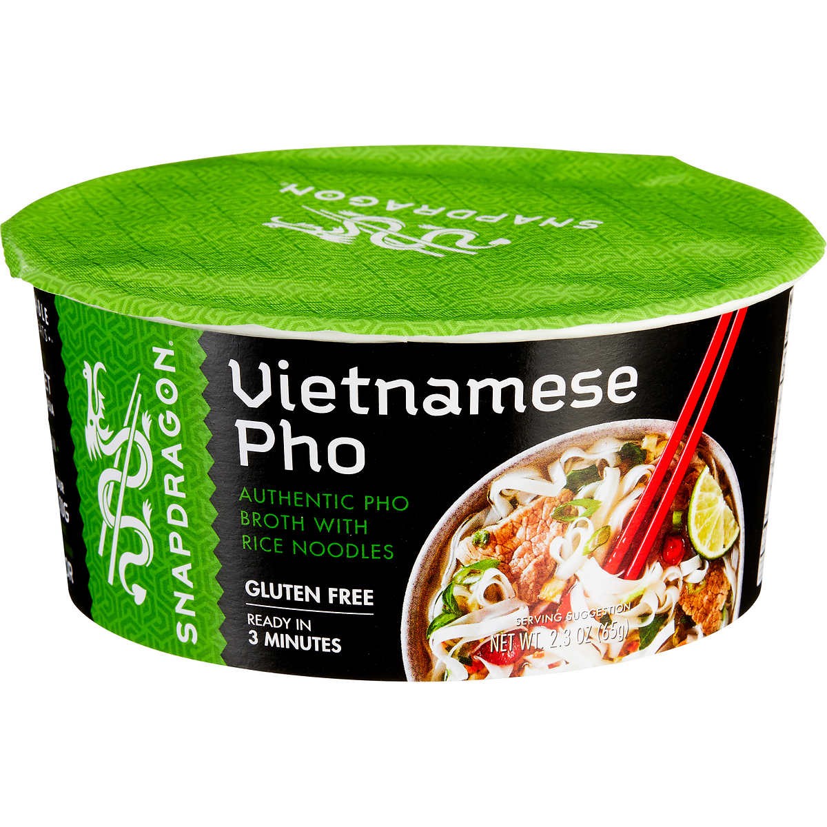 Caldo Pho con Fideos de Arroz Snapdragon 65 g