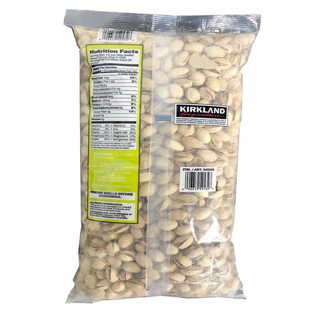 Pistachos Tostados Salados con Cáscara Kirkland 1.36 kg