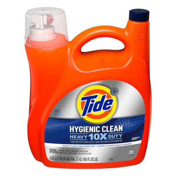 Detergente Líquido Hygienic Clean Tide 4.87 L