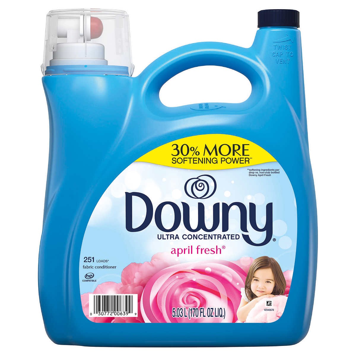 Suavizante Líquido Ultra Concentrado April Fresh Downy 5.03 L