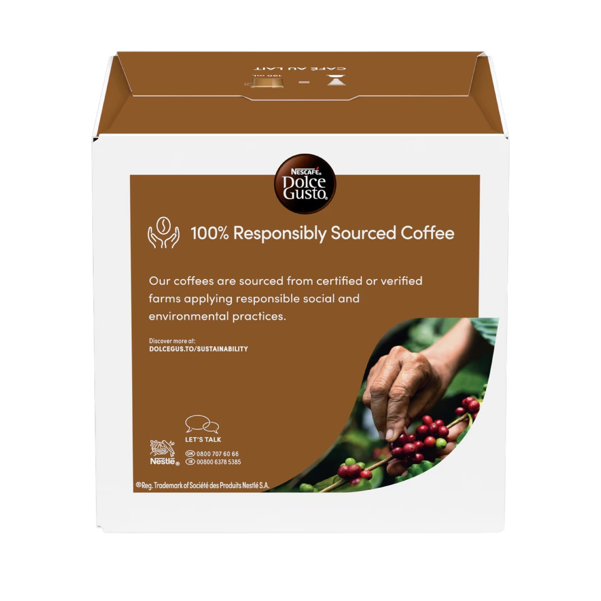Cápsulas Dolce Gusto Cafe Au Lait Nescafé 16 un
